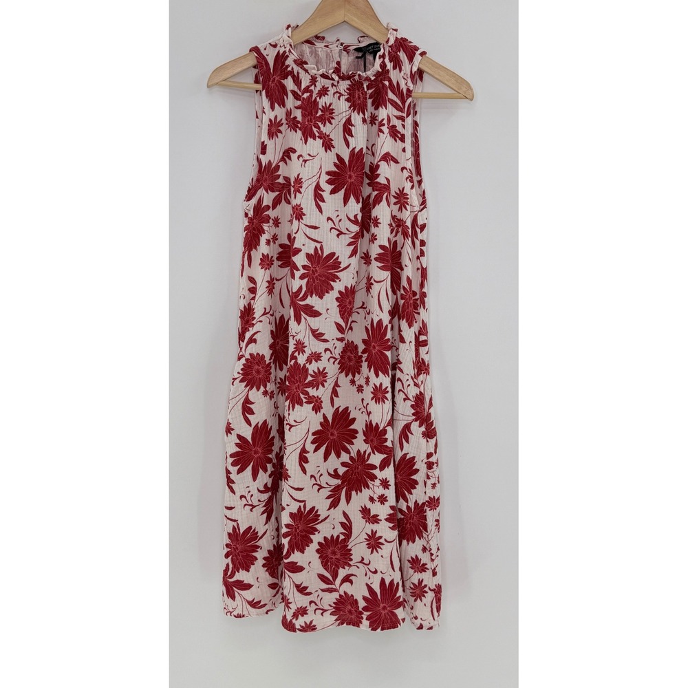 NWT Velvet Heart Los Angeles Gauze Floral Print Sleeveless Dress Sz Sm‎ Boho